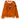 Men's Applique Logo Sweatshirt Orange Size L