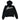Men's California Graphic Print Hoodie Black Size M